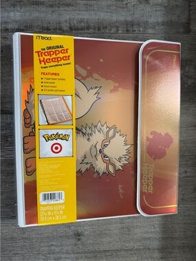 Mead 1" Pokémon Trapper Keeper Ring Binder Arcanine - Pokémon x Target